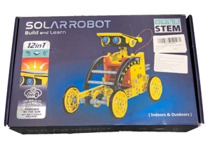 STEM 12-in-1 Solar Robot Kit Toys Building Experiment Engineering Robotics - Picture 1 of 13