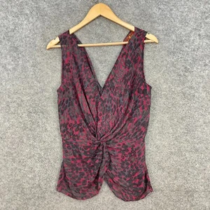 7 For All Mankind Top Womens Small Multicoloured Viscose Tank Blouse 9107 - Picture 1 of 12
