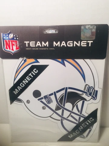 Los Angeles San Diego Chargers Heavy-Duty High Quality LARGE 12" Magnet Helmet Cover