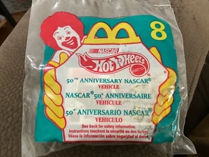 VTG 1998 Hot Wheels McDonald's #94 50th Anniversary NASCAR Happy Meal Toy #8 - Picture 1 of 4