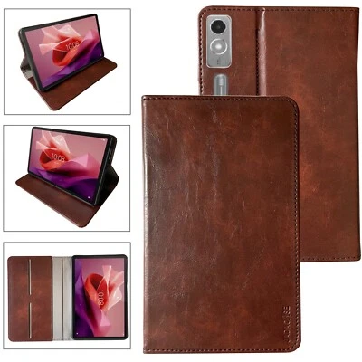JADACASE Custodia protettiva in pelle per Lenovo Tab P12 stand case smart tablet cover astuccio