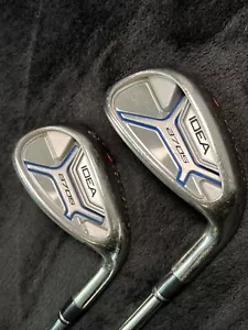 Adams Idea A70S Sand & Pitching Wedge Performance Lite Reg Flex Shaft RH Clubs - Picture 1 of 9