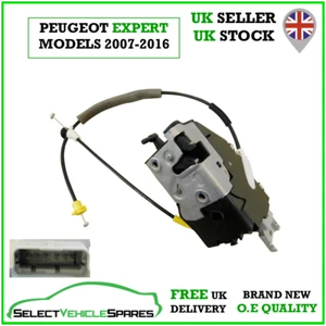 OE NEW PEUGEOT EXPERT MK2 PASSENGER SIDE LEFT FRONT DOOR LOCK 2007-2016 - Picture 1 of 5