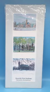 Norwich Free Academy, Ct Limited Signed Prints By Gerald Hardy, 3/50 - Picture 1 of 8