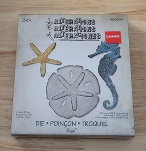 Tim Holtz Sizzix SAND & SEA #659576 Alterations Bigz Die Cartridge - Picture 1 of 2