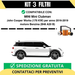 Inspektionskit 3 Filter für MINI Mini Clubman John Cooper Works 170 kW Benzin... - Bild 1 von 2