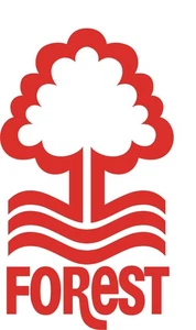 Bügelbild / Hitzepresse / Brustlogo / Nottingham Forest / Fußball Aufkleber - Bild 1 von 10