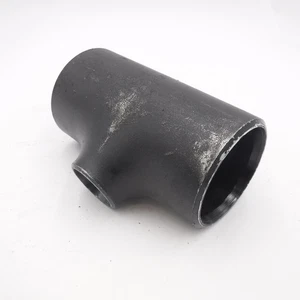 Camiseta reductora de soldadura a tope de acero al carbono 4"x4"x2" STD WPB - Imagen 1 de 2