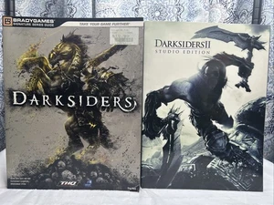 Darksiders 1 & 2 - Prima Studio Editio e BradyGames Guide Paperback LOTTO DI 2 - Foto 1 di 15