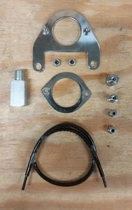 Harley Davidson Oil Pressure Gauge Hardware for Dyna Road King Softail Fatboy - Picture 1 of 1