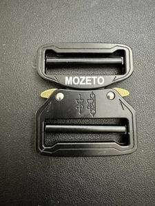 Mozeto Tactical Quick-Release Buckle 082-50 Metal Alloy 1.5in Belt Accessory - Picture 1 of 2