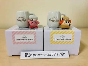 Kirby Cafe Japan Limited Toothbrush Pen Stand Holder Kirby & Waddle Dee *NEW* - Picture 1 of 23