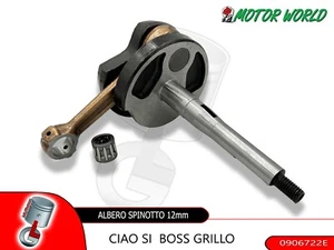ALBERO MOTORE SPINOTTO 12mm Tipo ORIGINALE PER PIAGGIO CIAO 50 1992 1993 1994 - Imagen 1 de 3