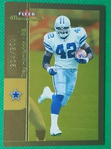 2002 Fleer Maximum To The Max /250 Troy Hambrick Dallas Cowboys - Picture 1 of 3