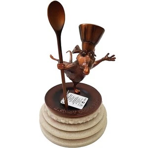 Figura Réplica Ornamento Disneyland París Chef Remy Ratatouille Parques Disney - Imagen 1 de 15