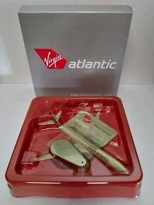 Gemini Jets 1:400 Virgin Atlantic Madame Butterfly A340-600 Die-cast Model - Immagine 1 di 4