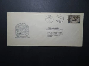 Canada 1933 Beauval to Green Lake First Flight Cover - Z11262 - Picture 1 of 2