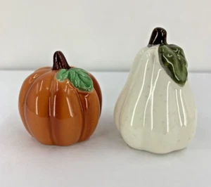 Cracker Barrel Zucche Autunno e Ringraziamento Sale e Pepe Shaker - Foto 1 di 6