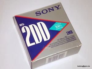 SONY  10 Disketten 3.5" 2DD 720 KB für Amiga, Atari, PC unbenutzt ! NEU - Bild 1 von 1