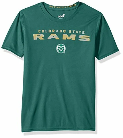 NCAA by Outerstuff Colorado State Rams Youth Boys "Nebula" Dri-Tek Short Slee Cover