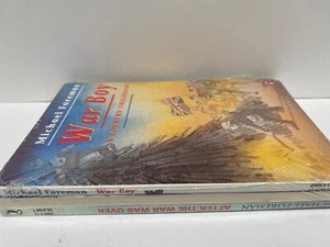 MICHAEL FOREMAN War Book Set x 3 War Boy War Game After the War was Over PB - Foto 1 di 4