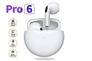 Auriculares Inalámbricos Bluetooth TWS Pro 6,Auriculares Bluetooth Universal - Imagen 1 de 7