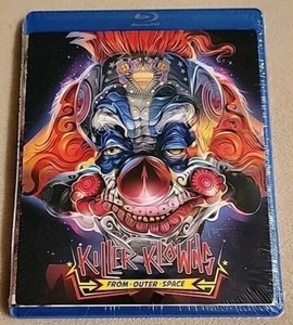 NEW Killer Klowns From Outer Space (Blu-ray, 1988, Faceplate) SEALED - Picture 1 of 5