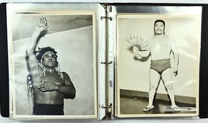 Collection of Vintage Wrestling Photos 1950's 8x10 Lot of 53 Images - Picture 1 of 18