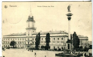 Polonia Varsovia Palacio Real 1916 Alemania Ejército Flugpark Militar Base Aérea Cubierta - Imagen 1 de 4