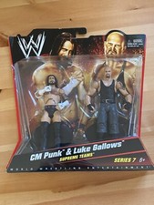 WWE MATTEL CM PUNK LUKE GALLOWS SUPREME TEAMS SERIES 7 STRAIGHT EDGE SOCIETY