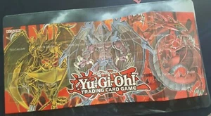 Official Yugioh Thick Cardboard Playmat 2 - Exodia RARE 1996 Folding 2 Sided - Picture 1 of 3