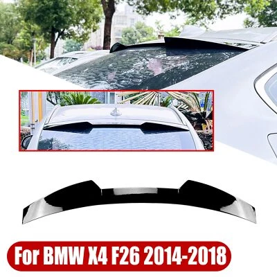 Kit de alerón divisor techo maletero trasero para BMW X4 F26 2014-2018 2016 negro Foto 1 de 4