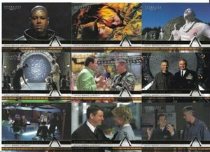 Stargate SG1 Season 6 - 9 Card SET Behind-the-scenes with Brad Wright B1 - B9