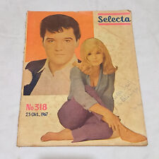 Elvis Presley auf Cover Indonesien Vintage Selecta Magazin 1967 Sylvia Halbestrad