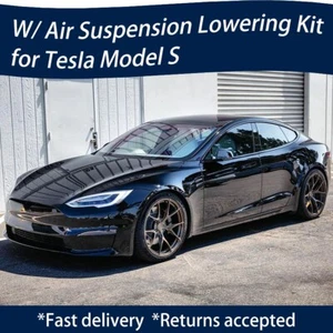 💥for TESLA MODEL S AIR RIDE SUSPENSION ADJUSTABLE LOWERING KIT LINKAGES LINKS - Picture 1 of 4