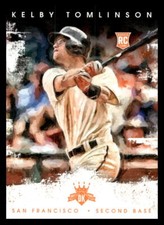 2016 Panini Diamond Kings 183 Kelby Tomlinson Giants  Rookie Baseball Card