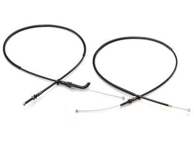 Gaszug Set Öffner + Schließer für Kawasaki ER 5 ER 500 A B C Twister D ER500  - Bild 1 von 4