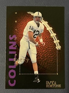 Kerry Collins 1995 Signature Rookies Fame and Fortune #60 Carolina Panthers