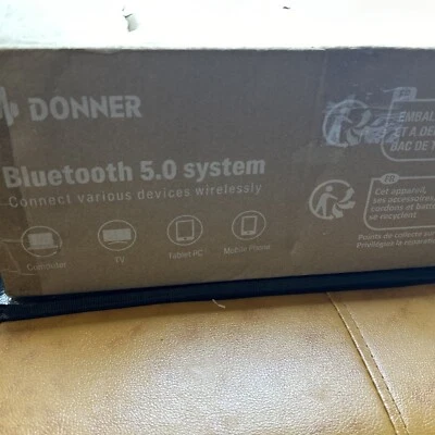 Donner MAMP5 Bluetooth HiFi Power Amplifier Receiver 440W 4 Channel Audio Amp - Image 1 of 4