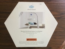cloud island musical and white noise crib mobile