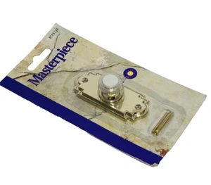 Timbre de puerta Broan NuTone con cable empotrado de latón iluminado botón pulsador RCPB739 - Imagen 1 de 9