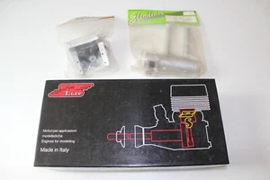 NIB SUPER TIGRE S3000 ENGINE & SLIMLINE SMOKE MUFFLER & J'tec ENGINE MOUNT  - Picture 1 of 12