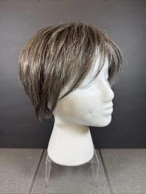 Peluca Estetica Chocolate Humo Encaje Frontal, Mono-parte Nuevo Vendedor de EE. UU. Foto 1 de 4