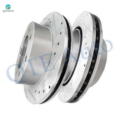 Rotores de freno traseros perforados 330 mm para GMC Savana 3500 2003-2006 2008-2016 Foto 1 de 4