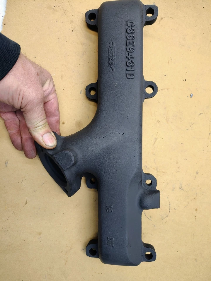 Colector de escape izquierdo Ford Thunderbird Galaxy 390 Fe 1963-1967 C3Se-9431-B Foto 1 de 4