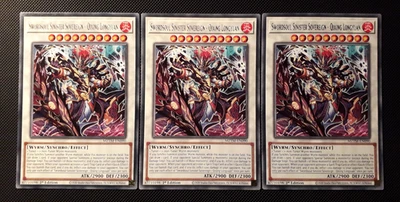 Yu-Gi-Oh! 3x Swordsoul Sinister Sovereign-Qixing Longyuan, MZTM-EN090, 1.Ed., NM - Bild 1 von 2