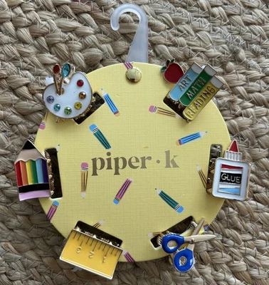PIPER K SET OF SCHOOL THEMED HAIR CLAW CLIPS NEW!! - Image 1 of 3