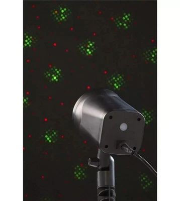 LED Laser Projector For Christmas Outdoor Star Shower Lights Red Green 0007 - Image 1 of 4