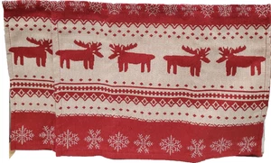 Set 2 tovagliette arazzo (13"x17") TEMA NATALE, RENNE E FIOCCHI DI NEVE - Foto 1 di 16