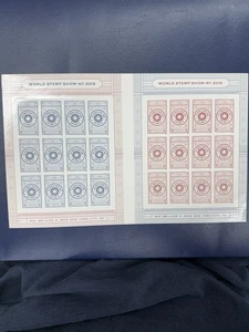 US Stamps #5062-63 World Stamp Show NY Sheet unused 2016 s01 - Picture 1 of 3